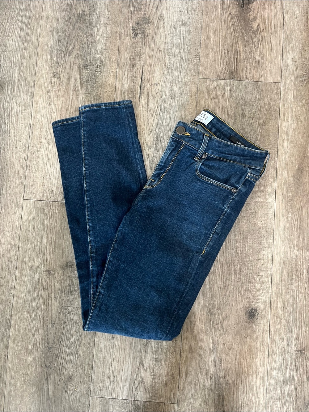 PARKER SMITH Dark Indigo Skinny Jeans